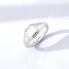imageAmazon Essentials 14K Plated Sterling Silver Round Signet RingSilver