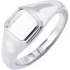 imageAmazon Essentials 14K Plated Sterling Silver Round Signet RingSilver