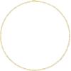 imageAmazon Essentials 14k Gold or Sterling Silver Plated Figaro Chain 16quot 18quot 20quot or 24quotYellow Gold