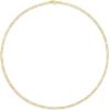 imageAmazon Essentials 14k Gold or Sterling Silver Plated Figaro Chain 16quot 18quot 20quot or 24quotYellow Gold