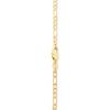 imageAmazon Essentials 14k Gold or Sterling Silver Plated Figaro Chain 16quot 18quot 20quot or 24quotYellow Gold