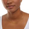 imageAmazon Essentials 14k Gold or Sterling Silver Plated Figaro Chain 16quot 18quot 20quot or 24quotYellow Gold