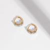 imageAmazon Essentials Baguette Stack Huggie Hoop EarringsYellow Gold