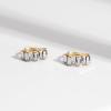 imageAmazon Essentials Baguette Stack Huggie Hoop EarringsYellow Gold