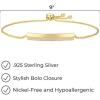 imageAmazon Essentials Cubic Zirconia Bracelet in 18k Gold Plated Sterling Silver8