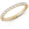 imageAmazon Essentials IGI Certified Lab Grown Diamond Eternity Band in Solid 14k Gold VS1VS2 Clarity GH Color  Eternity Ring  Stackable Rings for WomenYellow Gold