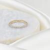 imageAmazon Essentials IGI Certified Lab Grown Diamond Eternity Band in Solid 14k Gold VS1VS2 Clarity GH Color  Eternity Ring  Stackable Rings for WomenYellow Gold