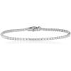 imageAmazon Essentials IGI Certified Lab Grown Diamond Tennis Bracelet for Women in 14k Gold  Size 7 InchesWhite Gold
