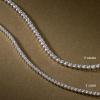 imageAmazon Essentials IGI Certified Lab Grown Diamond Tennis Bracelet for Women in 14k Gold  Size 7 InchesWhite Gold