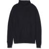 imageAmazon Essentials Mens 100 Cotton Rib Knit Turtleneck SweaterBlack