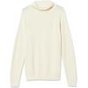 imageAmazon Essentials Mens 100 Cotton Rib Knit Turtleneck SweaterIvory
