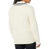 imageAmazon Essentials Mens Cable Knit VNeck SweaterLight Beige