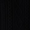 imageAmazon Essentials Mens LongSleeve 100 Cotton Fisherman Cable Crewneck SweaterBlack