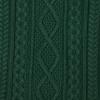 imageAmazon Essentials Mens LongSleeve 100 Cotton Fisherman Cable Crewneck SweaterDark Green