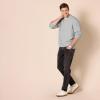 imageAmazon Essentials Mens LongSleeve Soft Touch Henley SweaterMedium Grey Heather