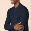 imageAmazon Essentials Mens LongSleeve Soft Touch Henley SweaterNavy