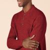 imageAmazon Essentials Mens LongSleeve Soft Touch Henley SweaterRed
