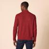 imageAmazon Essentials Mens LongSleeve Soft Touch Henley SweaterRed