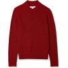 imageAmazon Essentials Mens LongSleeve Soft Touch Henley SweaterRed