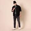 imageAmazon Essentials Mens LongSleeve Soft Touch Turtleneck SweaterCharcoal Marl