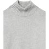 imageAmazon Essentials Mens LongSleeve Soft Touch Turtleneck SweaterLight Grey
