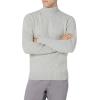 imageAmazon Essentials Mens LongSleeve Soft Touch Turtleneck SweaterLight Grey
