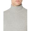 imageAmazon Essentials Mens LongSleeve Soft Touch Turtleneck SweaterLight Grey