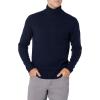 imageAmazon Essentials Mens LongSleeve Soft Touch Turtleneck SweaterNavy