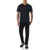 imageAmazon Essentials Mens Short Sleeve TShirts SlimFit Crewneck Pack of 2BlackCharcoal Heather