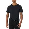 imageAmazon Essentials Mens Short Sleeve TShirts SlimFit Crewneck Pack of 2BlackCharcoal Heather