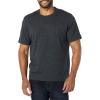 imageAmazon Essentials Mens Short Sleeve TShirts SlimFit Crewneck Pack of 2Charcoal Heather