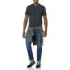 imageAmazon Essentials Mens Short Sleeve TShirts SlimFit Crewneck Pack of 2Charcoal Heather