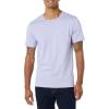 imageAmazon Essentials Mens Short Sleeve TShirts SlimFit Crewneck Pack of 2Dark BlueLavender