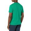 imageAmazon Essentials Mens Short Sleeve TShirts SlimFit Crewneck Pack of 2Emerald GreenNavy