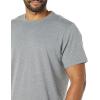 imageAmazon Essentials Mens Short Sleeve TShirts SlimFit Crewneck Pack of 2Grey Heather