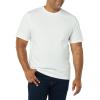 imageAmazon Essentials Mens Short Sleeve TShirts SlimFit Crewneck Pack of 2Grey HeatherWhite
