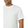 imageAmazon Essentials Mens Short Sleeve TShirts SlimFit Crewneck Pack of 2Grey HeatherWhite