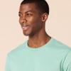 imageAmazon Essentials Mens Short Sleeve TShirts SlimFit Crewneck Pack of 2Mint GreenWhite