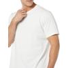 imageAmazon Essentials Mens Short Sleeve TShirts SlimFit Crewneck Pack of 2Mint GreenWhite