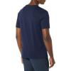 imageAmazon Essentials Mens Short Sleeve TShirts SlimFit Crewneck Pack of 2Navy