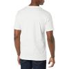 imageAmazon Essentials Mens Short Sleeve TShirts SlimFit Crewneck Pack of 2White