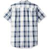 imageAmazon Essentials Mens ShortSleeve VNeck TShirts Pack of 2Navy White Large Plaid