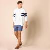 imageAmazon Essentials Mens SlimFit ShortSleeve Pique Henley Shirt Pack of 2White