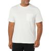 imageAmazon Essentials Mens TShirts RegularFit ShortSleeve Crewneck Pocket Pack of 2Aqua GreenWhite