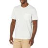 imageAmazon Essentials Mens TShirts RegularFit ShortSleeve Crewneck Pocket Pack of 2Aqua GreenWhite