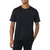 imageAmazon Essentials Mens TShirts RegularFit ShortSleeve Crewneck Pocket Pack of 2Black