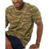 imageAmazon Essentials Mens TShirts RegularFit ShortSleeve Crewneck Pocket Pack of 2BlackCamo Print