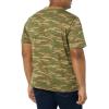 imageAmazon Essentials Mens TShirts RegularFit ShortSleeve Crewneck Pocket Pack of 2BlackCamo Print