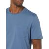 imageAmazon Essentials Mens TShirts RegularFit ShortSleeve Crewneck Pocket Pack of 2Dark BlueNavy