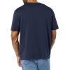 imageAmazon Essentials Mens TShirts RegularFit ShortSleeve Crewneck Pocket Pack of 2Dark BlueNavy